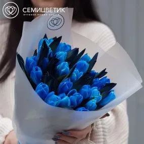 Букет из 25 тюльпанов Пандора