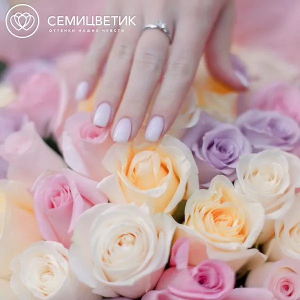 Букет из 51 розы 50 см нежный микс (Эквадор)