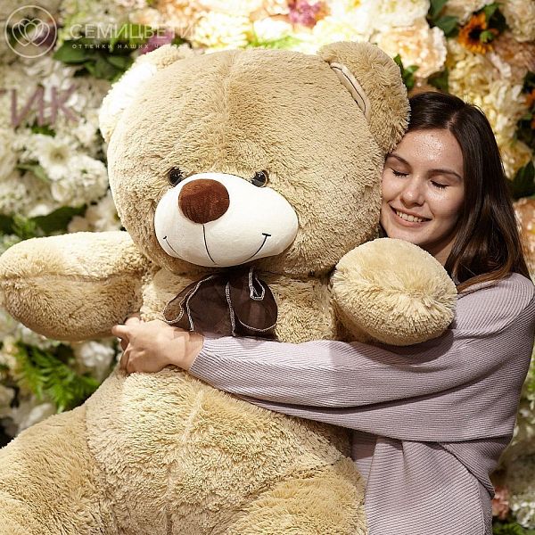Медведь Орион 150 см молочный шоколад