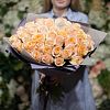 Кремовые розы Tiffany 50 см (Эквадор)