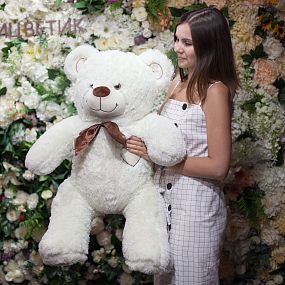 Медведь 110 см Молочный