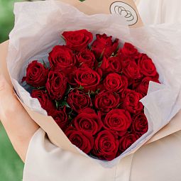 Букет из 35 красных роз 40 см (Кения)