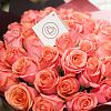 35 розовых роз (Кения) 40 см Premium