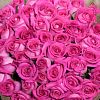 Ярко-розовые розы Topaz 70 см (Эквадор)