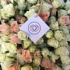 13 кустовых бело-кремовых роз (Кения) 40 см