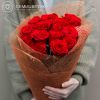 Букет из 15 красных роз (Эквадор) 80 см Freedom