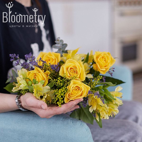 Bloometry Box «Лимонное безе»