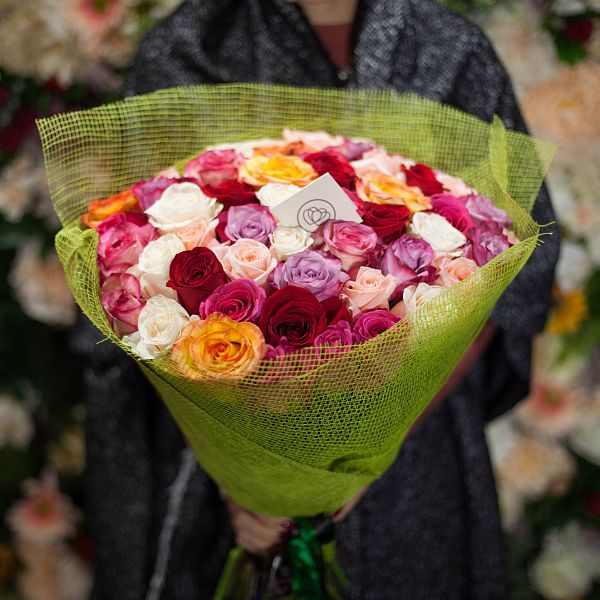 Розы Эквадор (50-70 см)