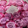 Сиреневые розы с фиолетовой каймой Deep Purple 60 см (Эквадор)