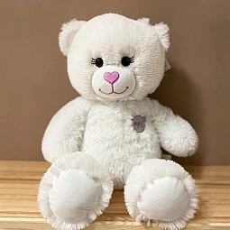 Мягкая игрушка медведь Color Bear белый 65 см