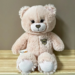 Мягкая игрушка медведь Color Bear пудровый 65 см
