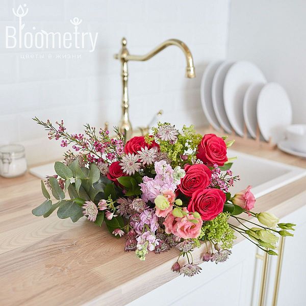 Bloometry Box «Малиновый рассвет»