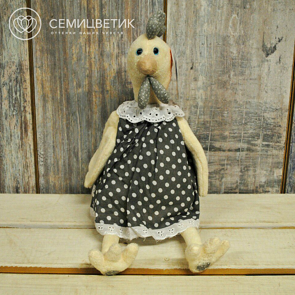 Курочка Глаша (25см)
