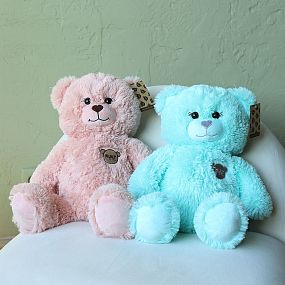 Мягкая игрушка медведь Color Bear мятный 65 см
