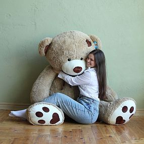 Медведь 230 см Кофейный