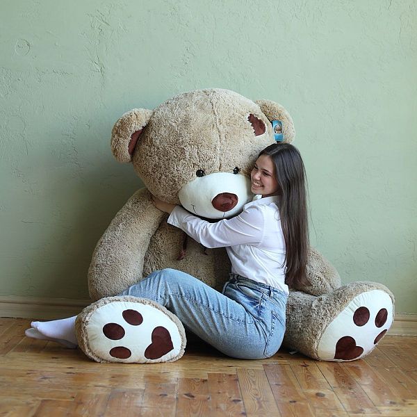Медведь 230 см Кофейный