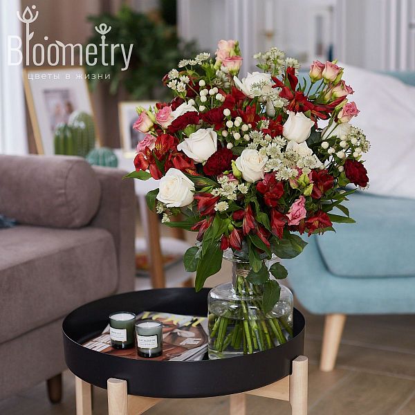 Bloometry Box «Красный бархат»