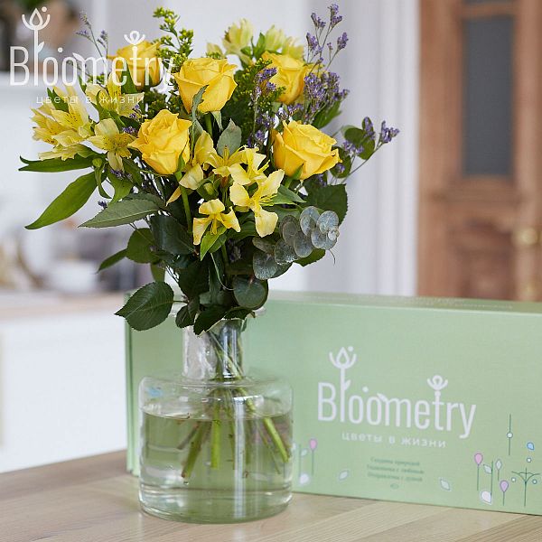 Bloometry Box «Лимонное безе»