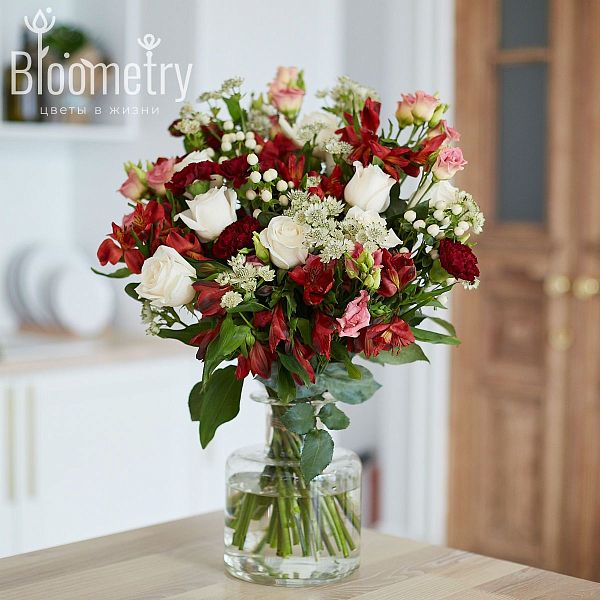 Bloometry Box «Красный бархат»