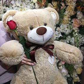Медведь 110 см Кофейный