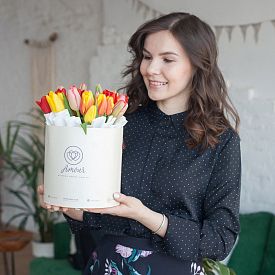 Какие цветы подарить девушке на 14 февраля