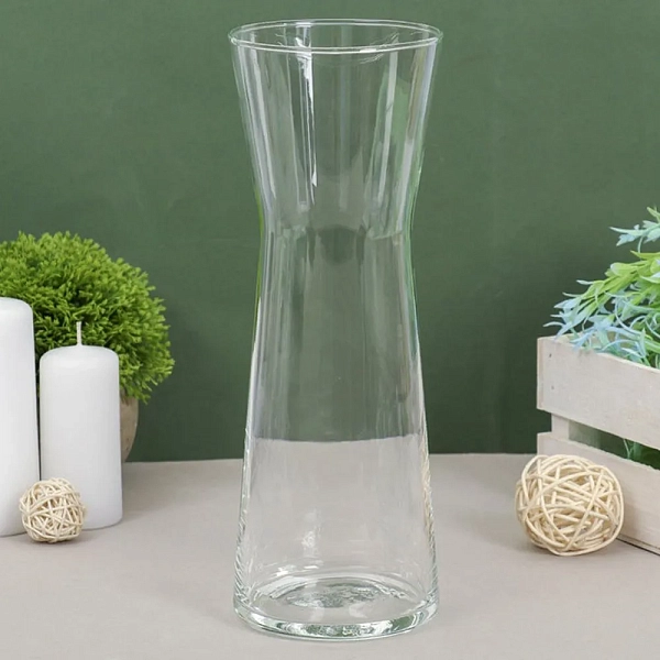 Ваза стекло Элс 26 см